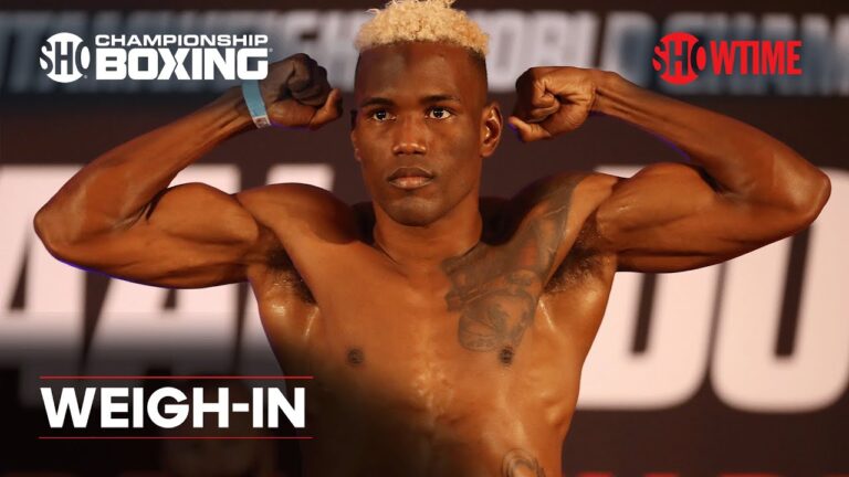 Subriel Matias vs. Jeremias Ponce: Weigh-In | SHOWTIME CHAMPIONSHIP BOXING