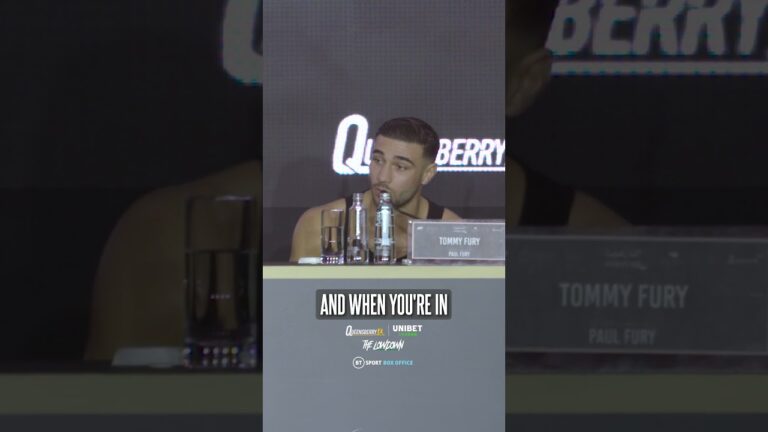 Tommy Fury Questions Jake Paul's Decision To Fight 23 Year Old Boxer