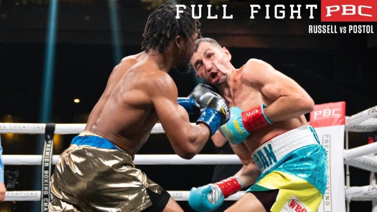 Russell vs Postol FULL FIGHT: February 26, 2022 | PBC on Showtime