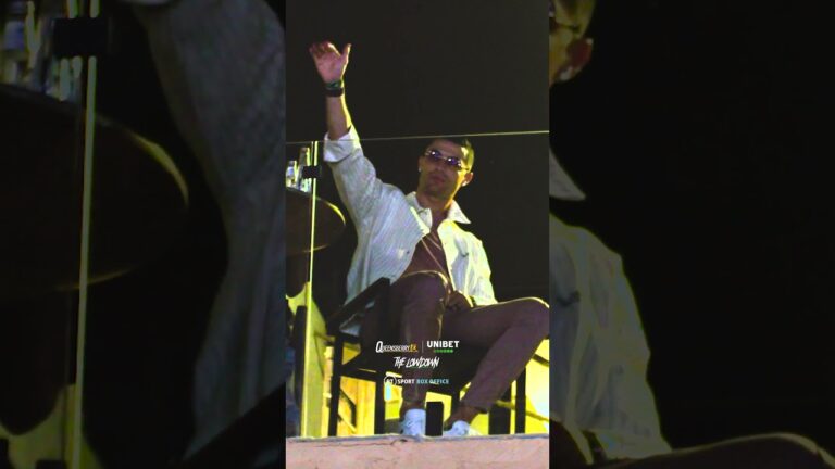 Cristiano Ronaldo At Jake Paul vs Tommy Fury 😎