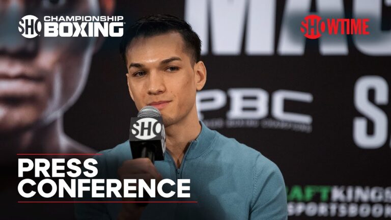 Brandon Figueroa vs.  Mark Magsayo: Press Conference | SHOWTIME CHAMPIONSHIP BOXING