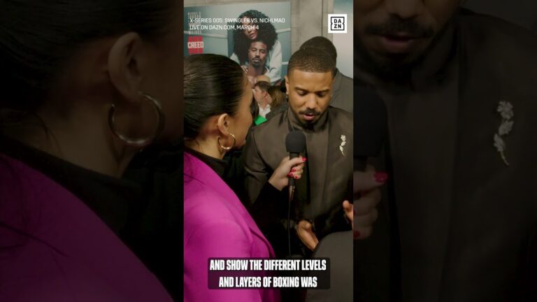 Michael B. Jordan has MASTERED the science of boxing ⚗️#shorts