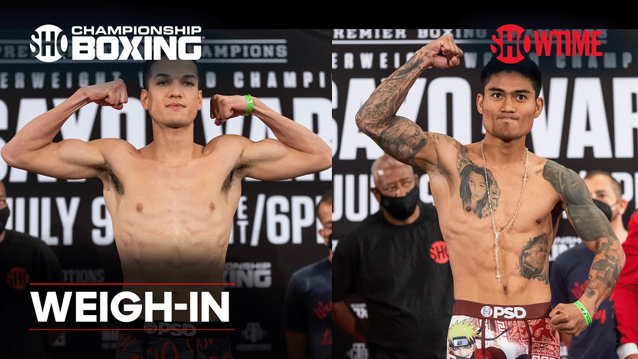 Brandon Figueroa vs.  Mark Magsayo: Weigh-In | SHOWTIME CHAMPIONSHIP BOXING