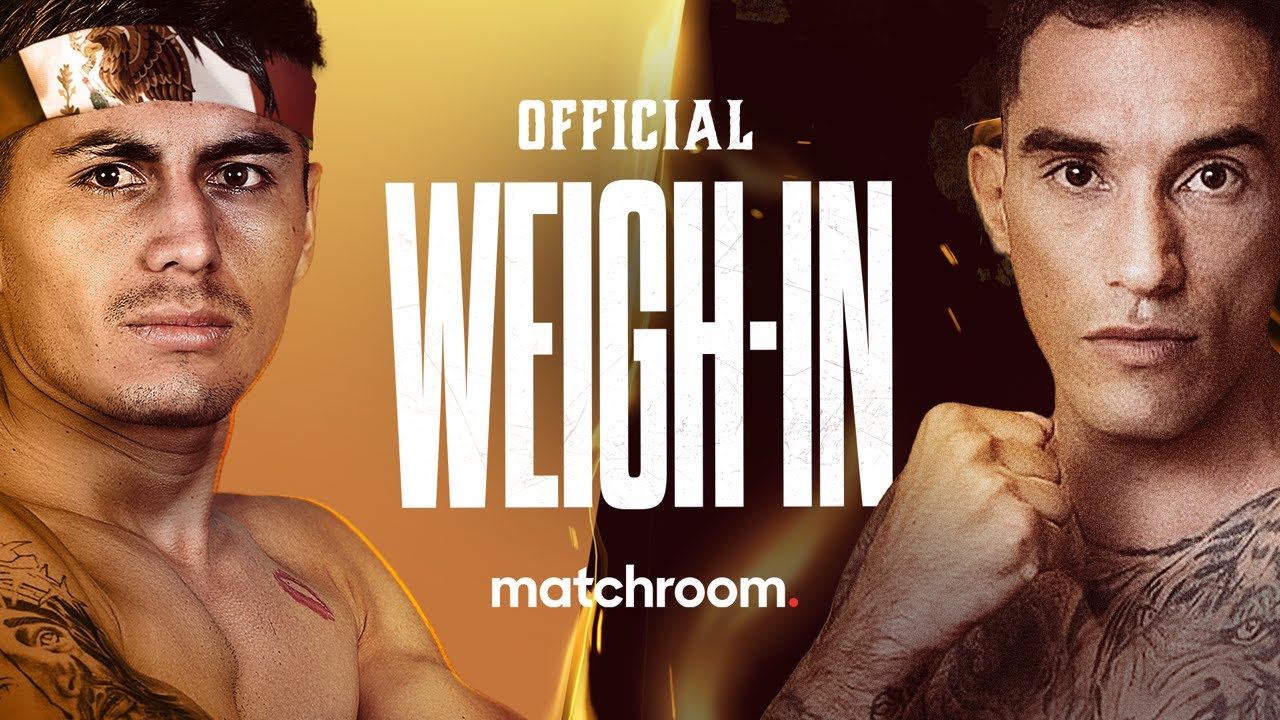 Angel Fierro vs Eduardo Estela Plus Undercard Weigh In