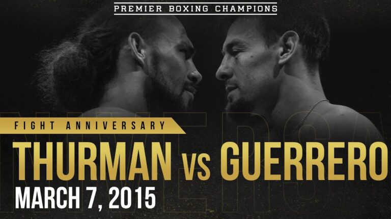 PBC Fight Anniversary: Thurman vs Guerrero – RD10 | March 7, 2015