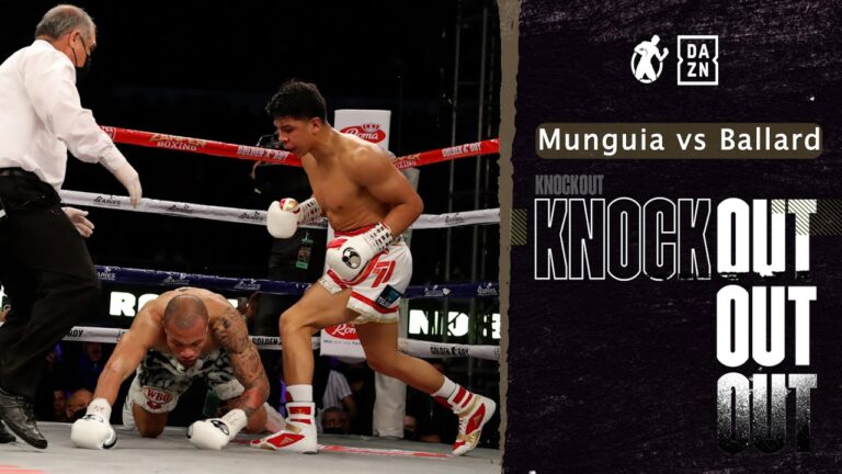 #KO – Jaime Munguia vs D'Mitrius Ballard from Tijuana, MEX!!