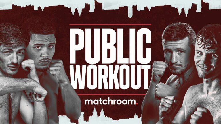 Pacheco vs Cullen, Davies Jr vs Foley Plus Undercard Public Workout