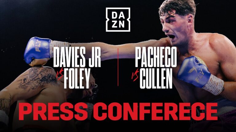 DIEGO PACHECO VS. JACK CULLEN & ROBBIE DAVIES JR VS. DARRAGH FOLEY PRESS CONFERENCE LIVESTREAM