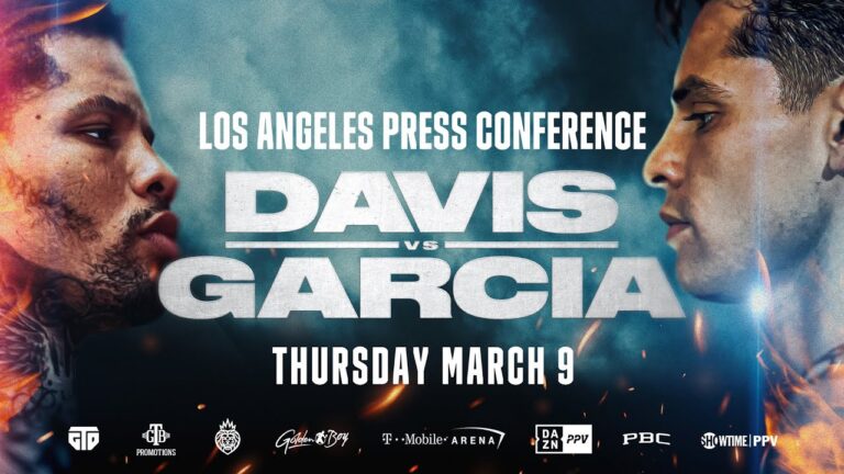 DAVIS VS. GARCIA LOS ANGELES PRESS CONFERENCE