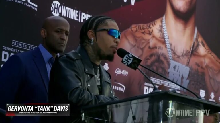 Gervonta Davis promises to take Ryan Garcia into deep waters, drown him