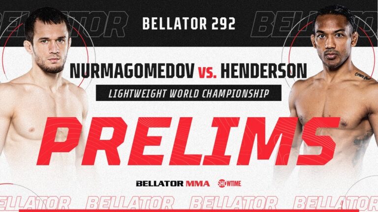 Bellator 292: Prelims | Nurmagomedov vs. Henderson | BELLATOR MMA x SHOWTIME