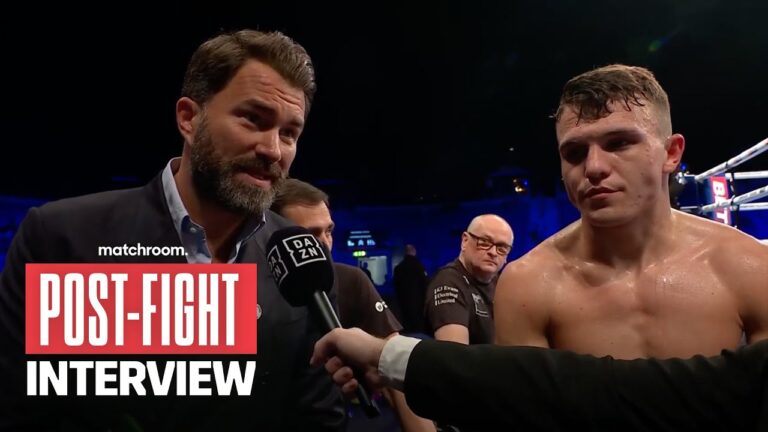 "Happy Days!" – George Liddard & Eddie Hearn Pleased With 3rd Round KO