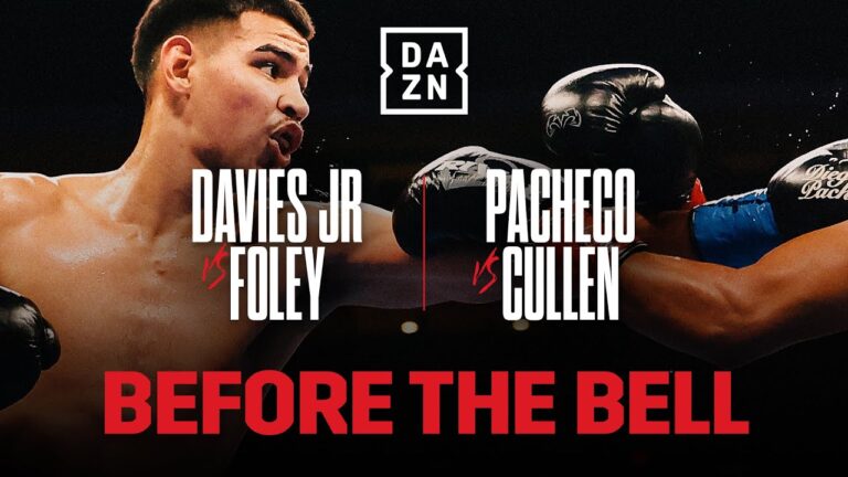 DIEGO PACHECO VS. JACK CULLEN & ROBBIE DAVIES JR VS. DARRAGH FOLEY BEFORE THE BELL LIVESTREAM