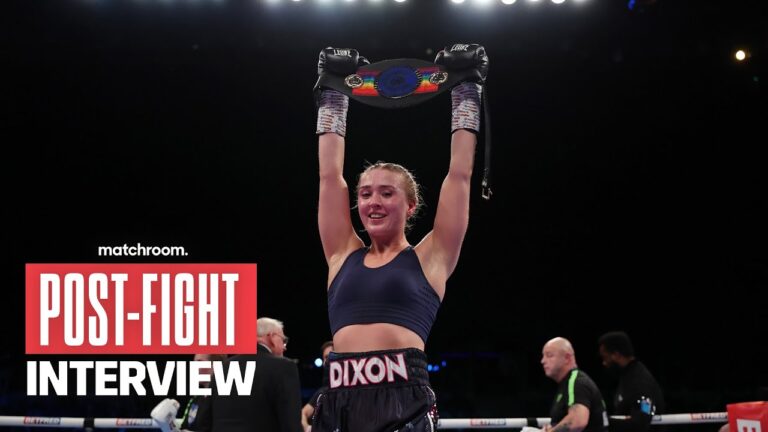 "I hit hard!" – Rhiannon Dixon KO's Wilkinson to win Commonwealth belt