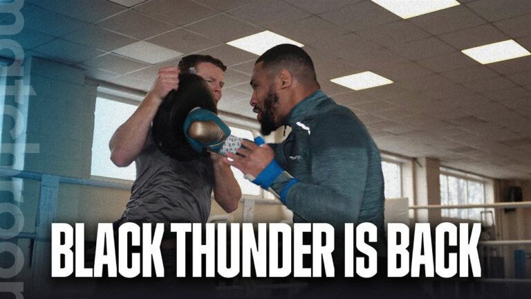 Caoimhin Agyarko's First Training Session Since Hand Surgery