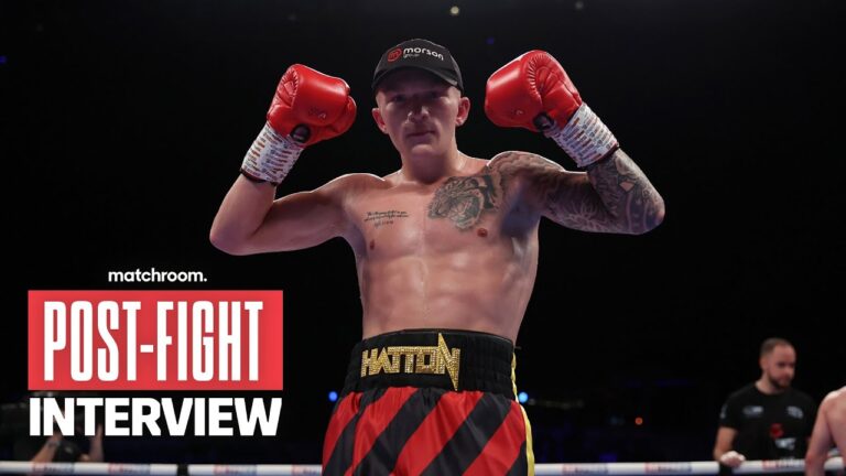 â€œI showed more of my boxing brain" – Campbell Hatton now moves 10-0