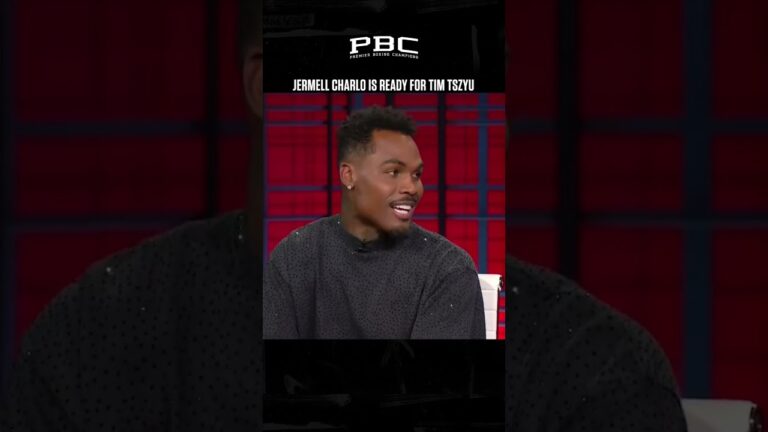 #JermellCharlo gives injury update, warns #TimTszyu is next. #CharloTszyu