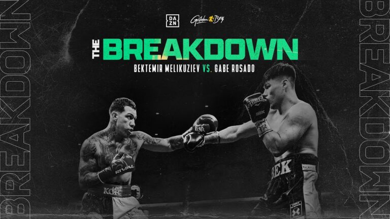 The Breakdown – Gabe Rosado vs Bektemir Melikuziev