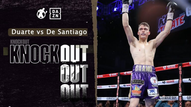 #KO – Oscar Duarte vs Humberto De Santiago Desde Chihuahua, Mexico!
