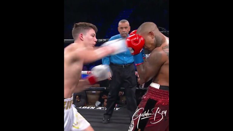 Eric Tudor opening the DAZN broadcast on March 18th. #shortvideo #boxinghighlights #oscardelahoya