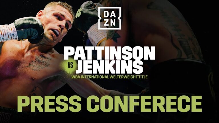 Cyrus Pattinson vs. Chris Jenkins Press Conference