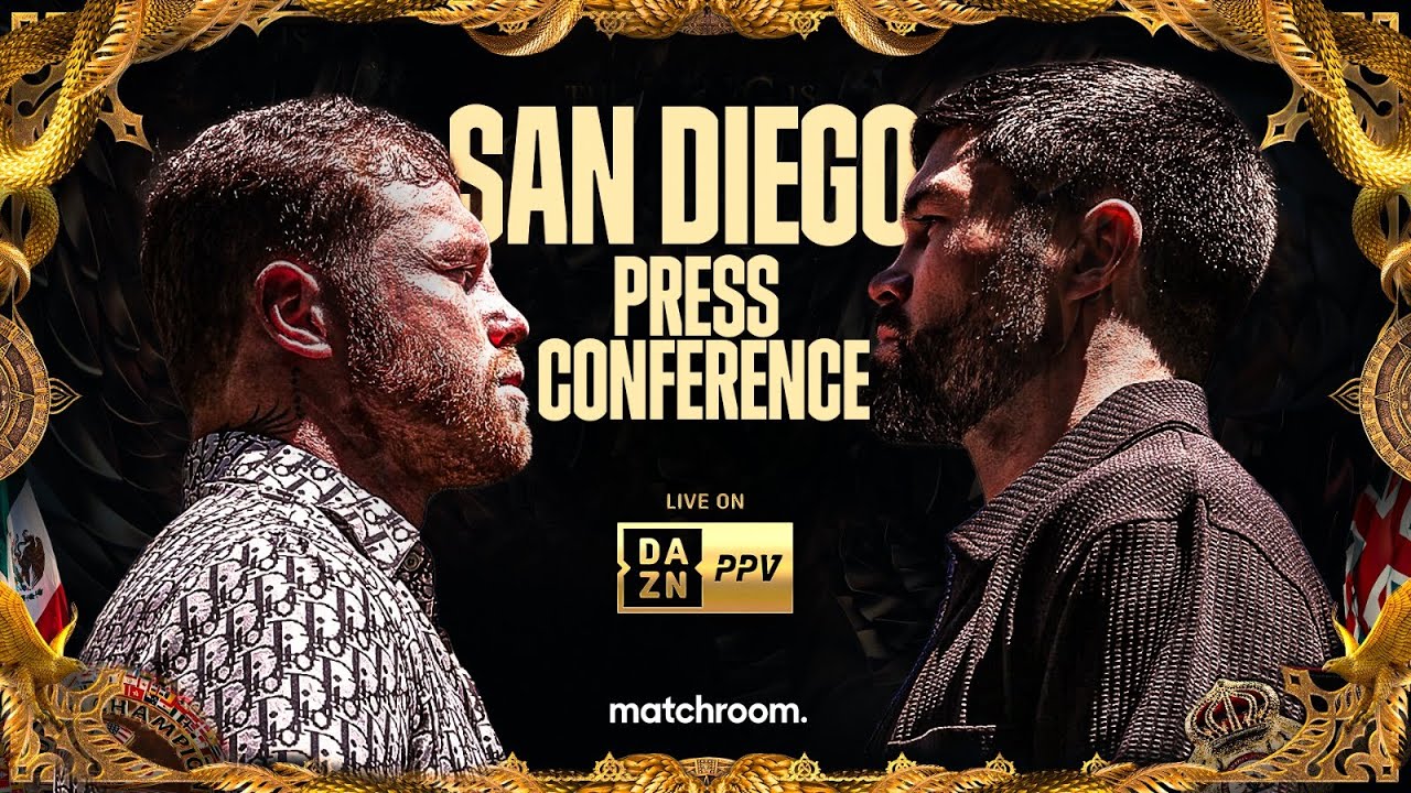 Canelo Alvarez vs John Ryder – San Diego Launch Press Conference