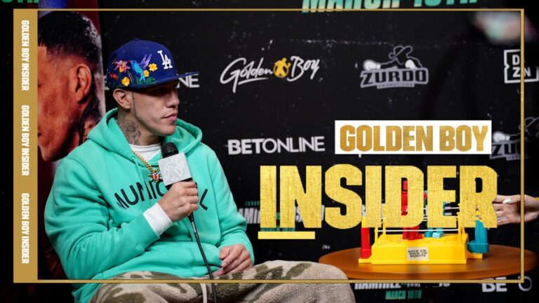 Golden Boy Insider – Gabe Rosado Talks Motivation In The Ring and Experience Filming Creed!