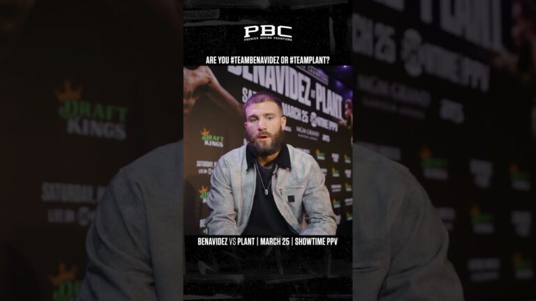 Are you #TeamBenavidez or #TeamPlant?!