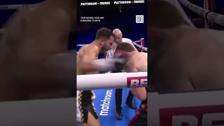 He knocked out his gumshield 🤯 #shorts