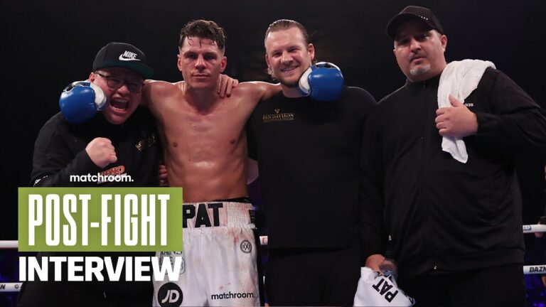 â€œPat McCormack is up there with the best Iâ€™ve worked with" – Ben Davison