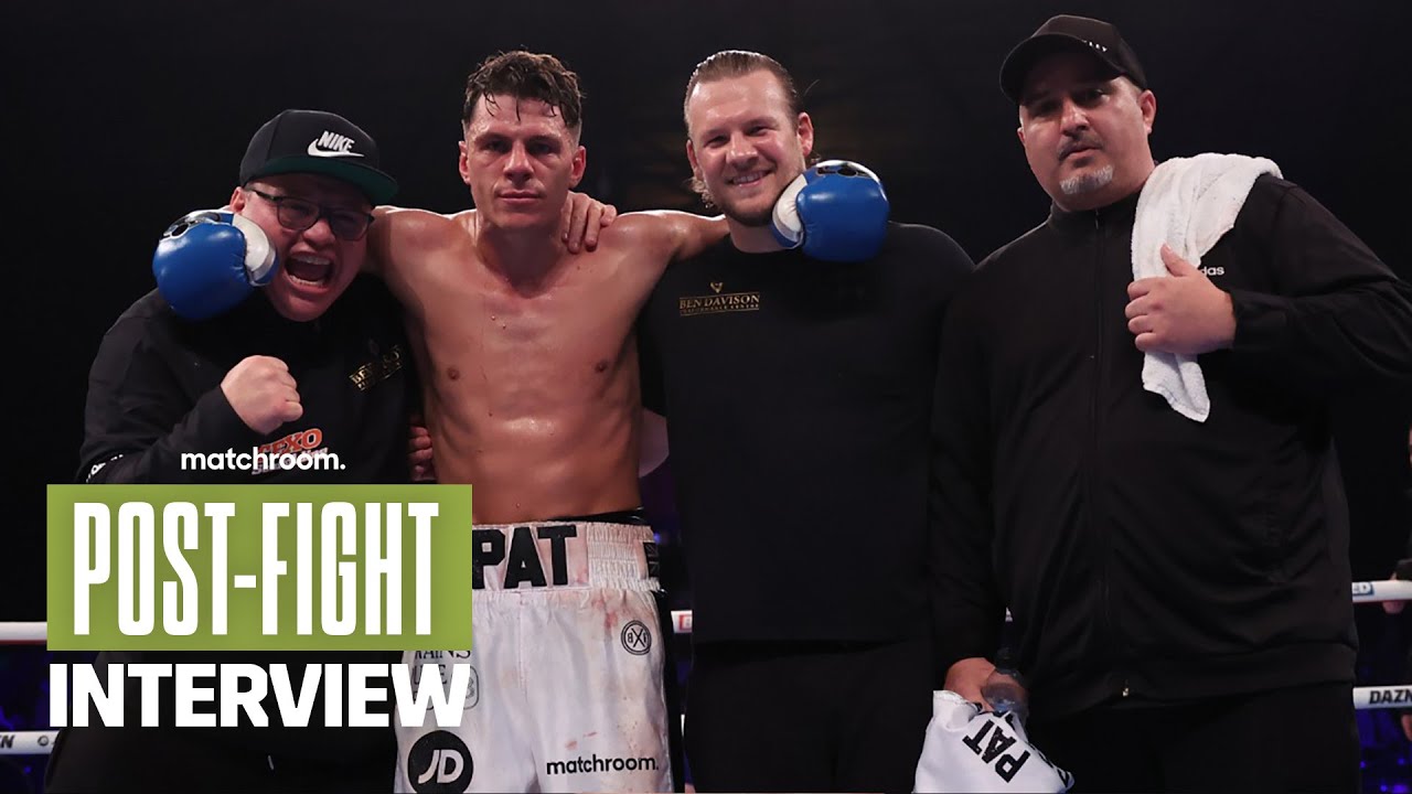 â€œPat McCormack is up there with the best Iâ€™ve worked with" – Ben Davison