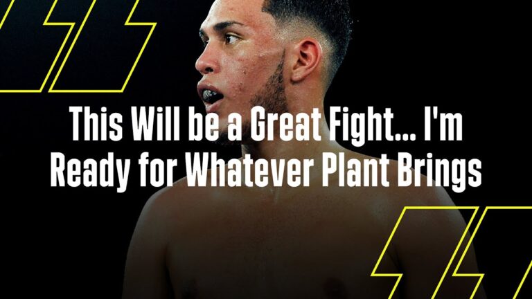 David Benavidez: Caleb Plant And I Do NOT Like Each Other