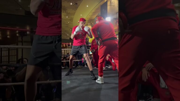 A slim #DavidBenavidez has shed some pounds, but not his promise to KO #CalebPlant. #BenavidezPlant