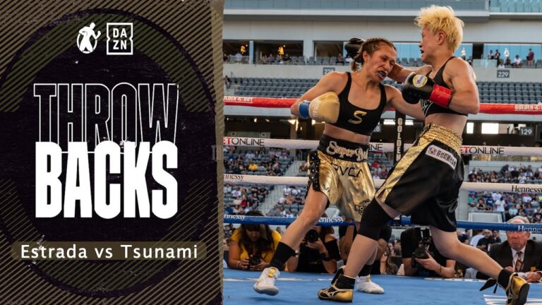 #throwback  – Seniesa Estrada vs Tenkai Tsunami for WBO Light Flyweight World Title!!