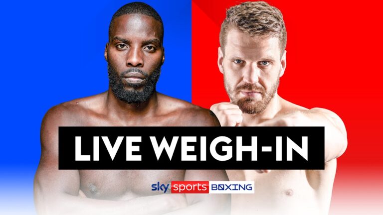 OKOLIE VS LIGHT! | LIVE WEIGH-IN