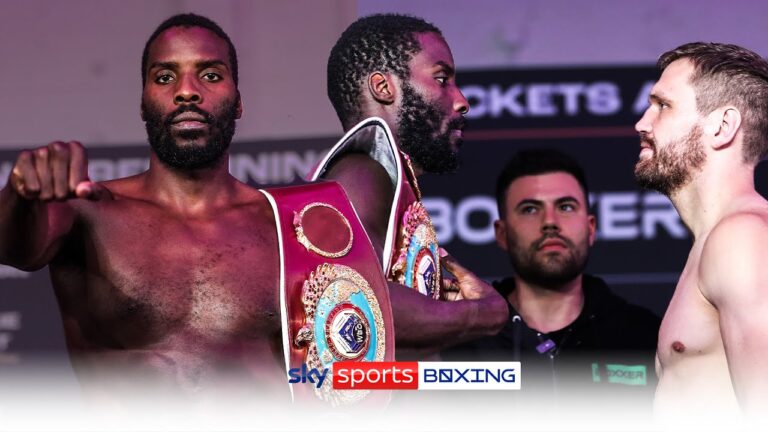 FINAL FACE-OFF! 😤 | Lawrence Okolie and David Light hit scales for world title showdown!