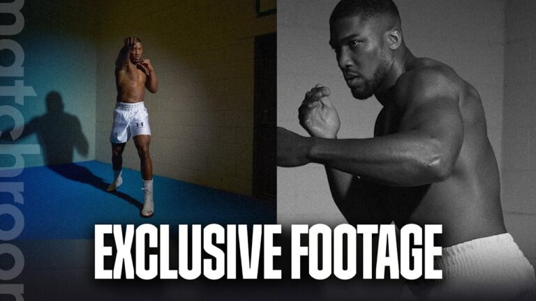 Anthony Joshua x DAZN Shoot – Behind The Scenes (Franklin Fight)