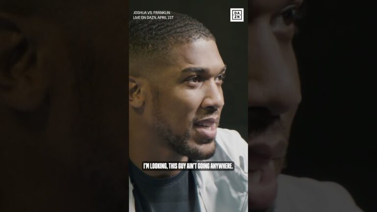 Anthony Joshua REACTS to Klitschko KO #shorts