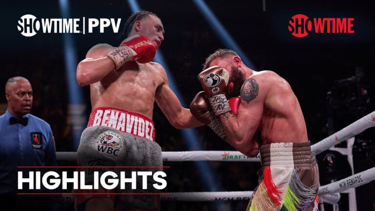 David Benavidez vs. Caleb Plant: Highlights | SHOWTIME PPV