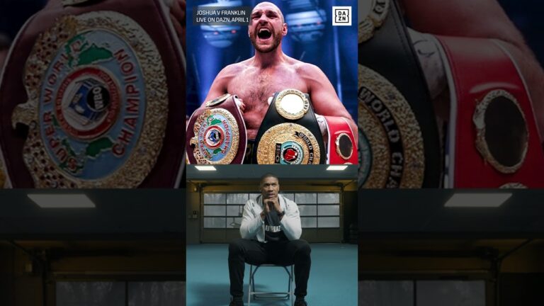 Anthony Joshua reveals how he really feels about Tyson Fury 👀 #shorts