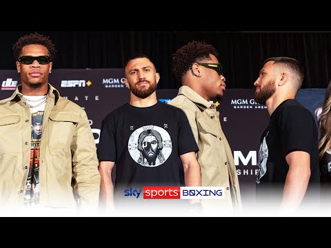 FIRST FACE-OFF! 🔥 | Devin Haney vs Vasiliy Lomachenko Undisputed Clash