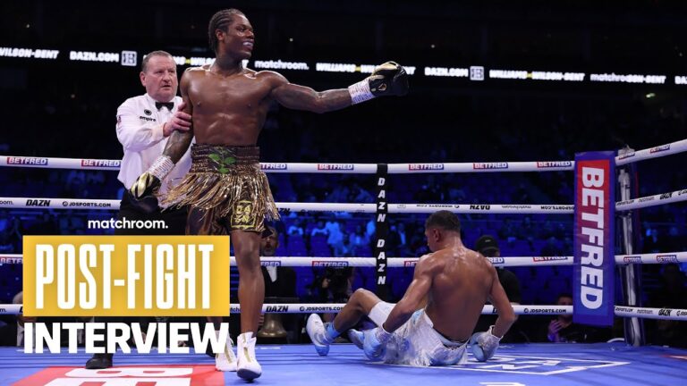 "Felix Cash is running scared!" – Ammo Williams gets another KO!