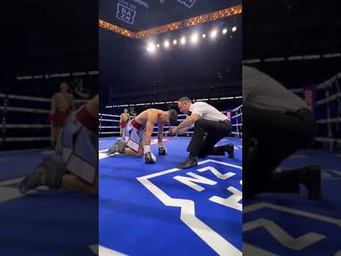 Ringside KO View 🧨 Campbell Hatton Lands Huge Bodyshot #Shorts