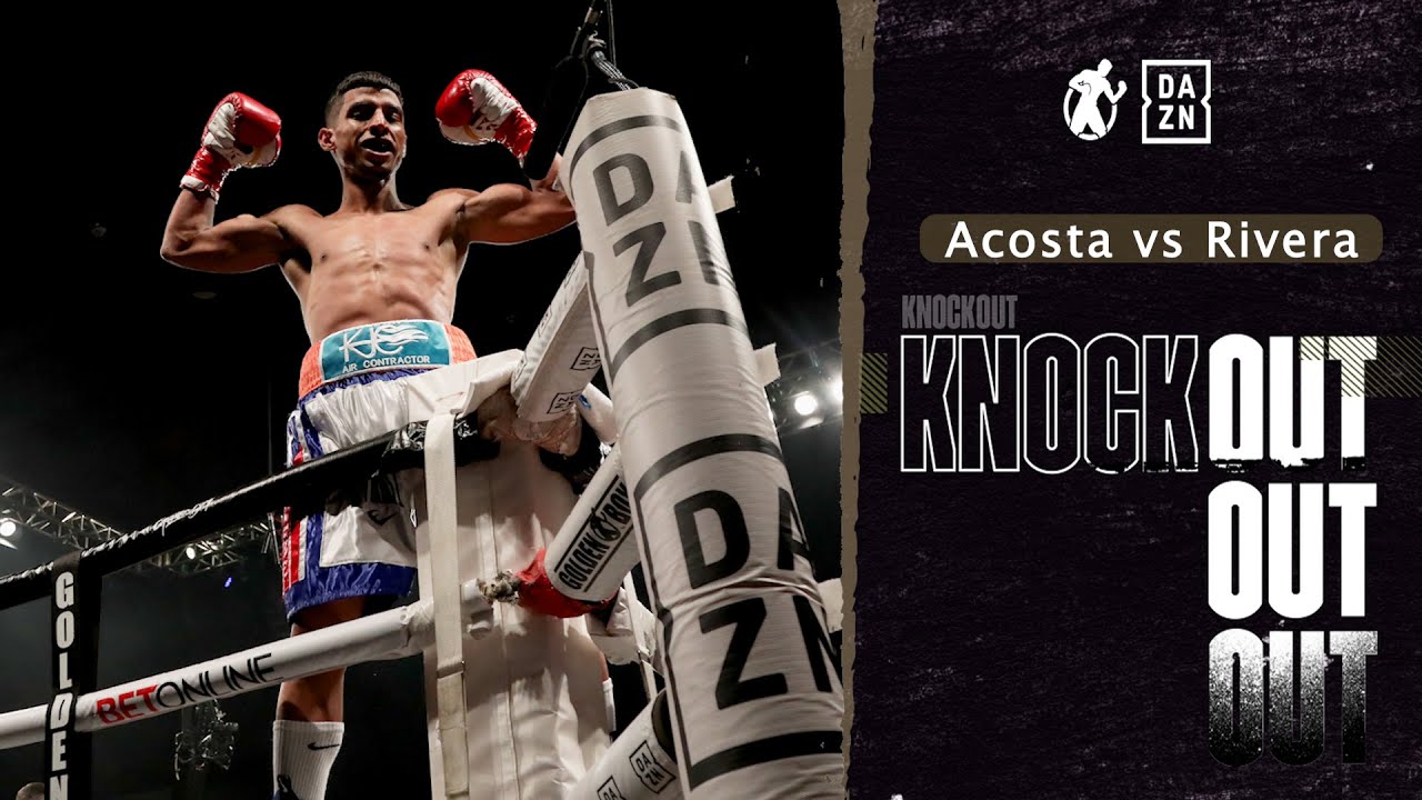 #KO – Angel Acosta vs Janiel Rivera!! 'Tito' Acosta Makes A Statement Putting Away Rivera Quick!!