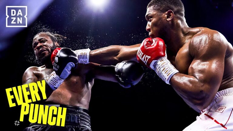 HEAVY HITTING HEAVYWEIGHTS | Anthony Joshua vs. Jermaine Franklin: Every Punch