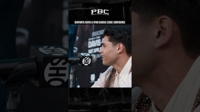 For Gervonta Davis and Ryan Garcia, Confidence is 🗝️