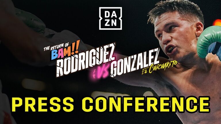 🔴 JESSE 'BAM' RODRIGUEZ VS. CRISTIAN GONZALEZ PRESS CONFERENCE LIVESTREAM