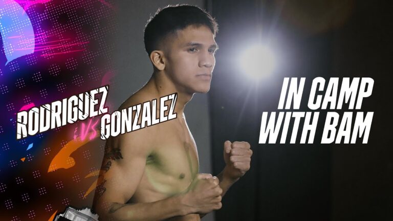 'I want to be remembered like Pacquiao' – In Camp With Bam Rodriguez