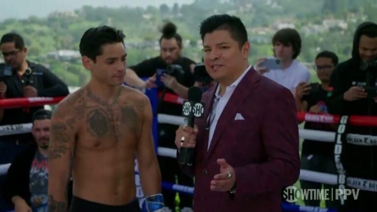 Ryan Garcia says "I'm destined for this" at media work out