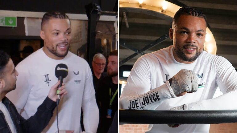 "Zhang is chatting S***. He's gonna get BANGED!" Joe Joyce responds to VICIOUS Zhang message